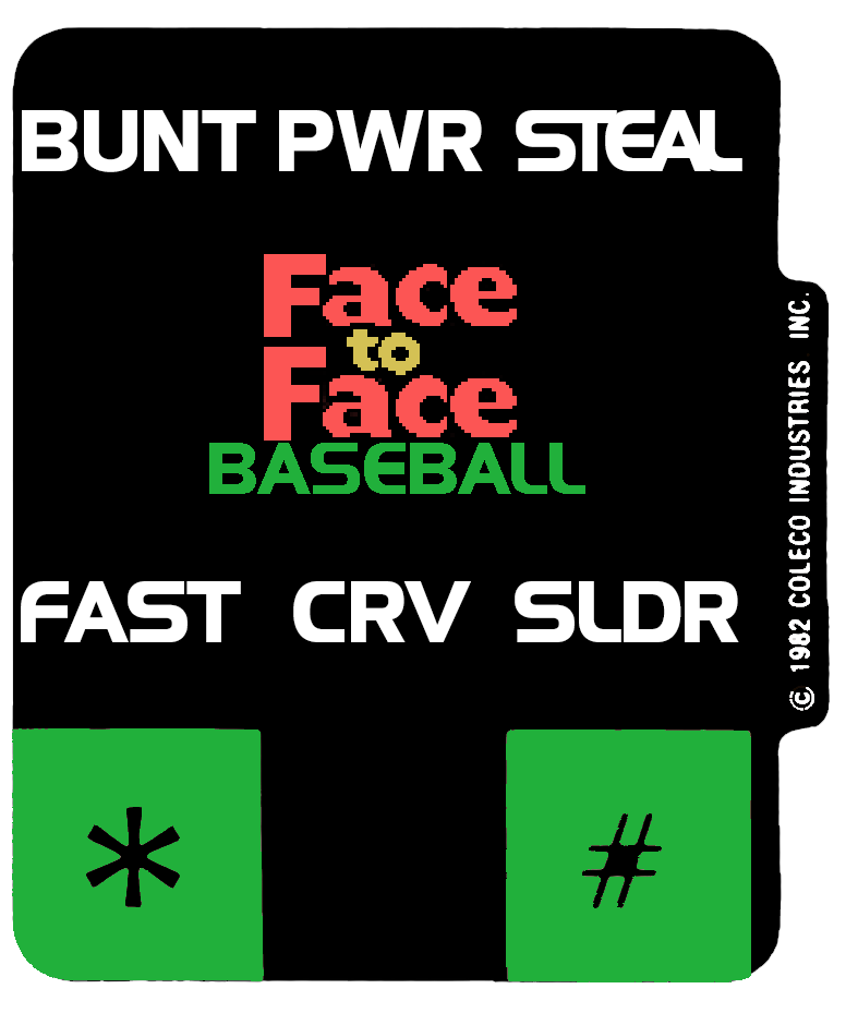 Face to Face Baseball Cartridge