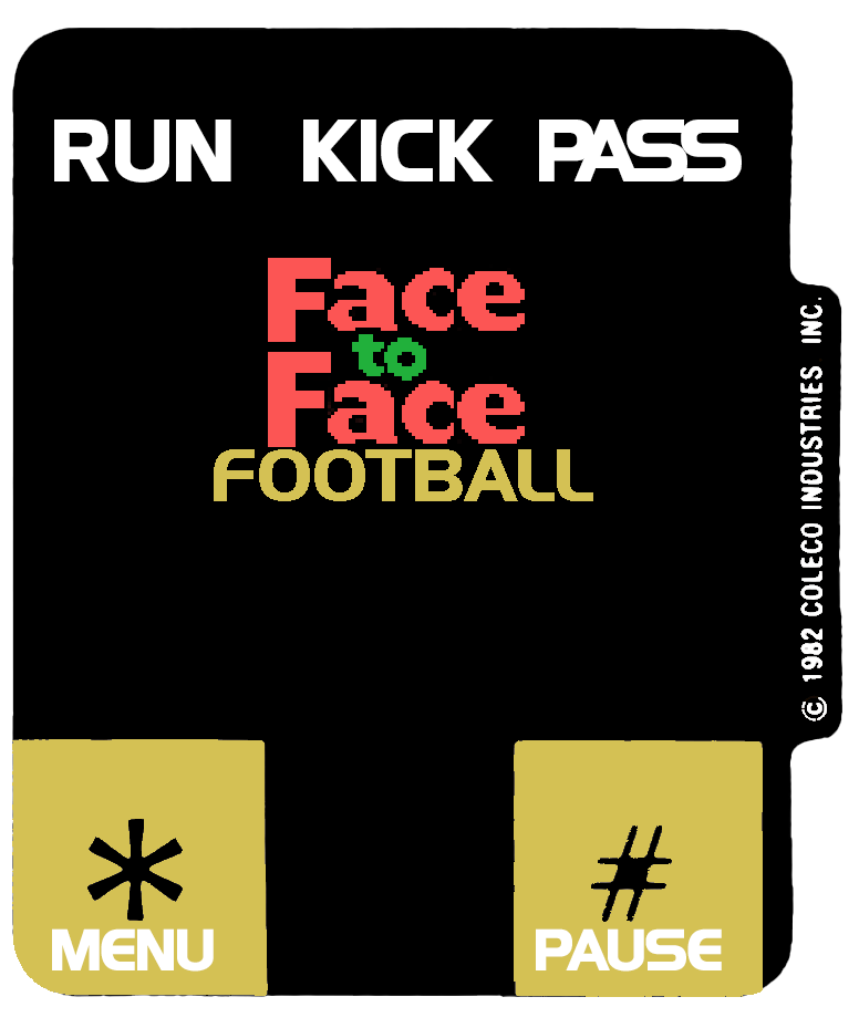 Face to Face Football Cartridge