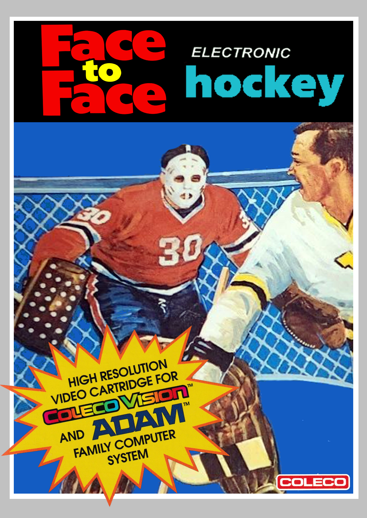 Face to Face Hockey Box Art