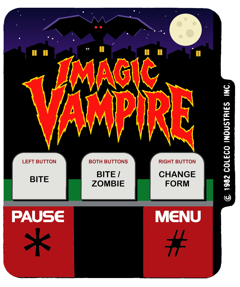 Imagic Vampire Cartridge