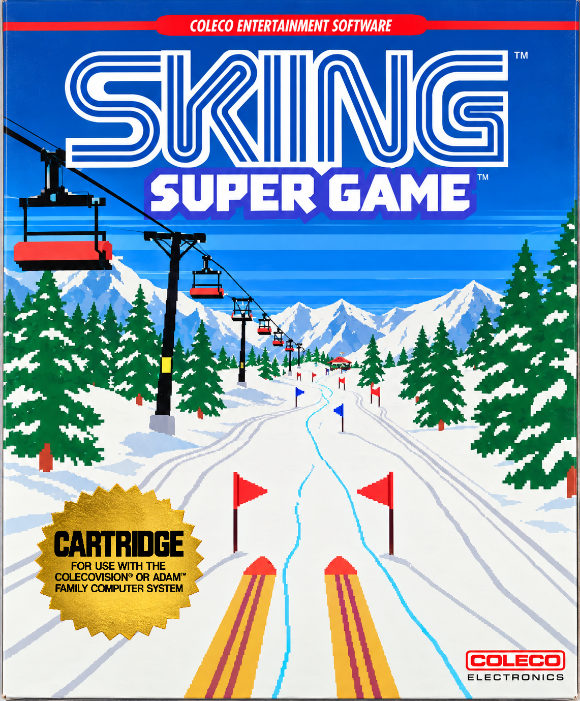 Skiing Super Game Box Art