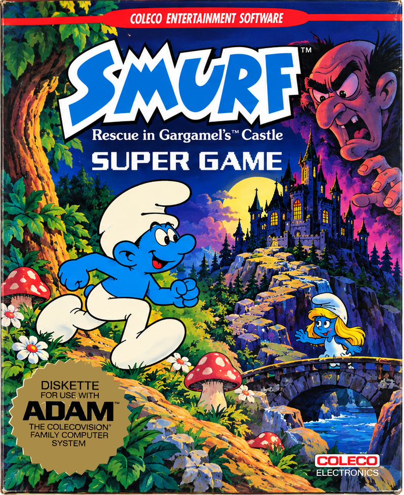 Super Smurf box art
