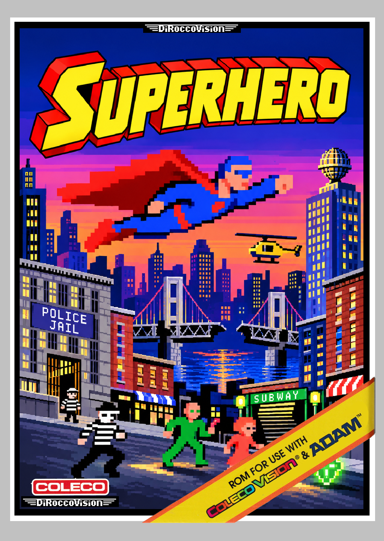 SUPERHERO Box Art