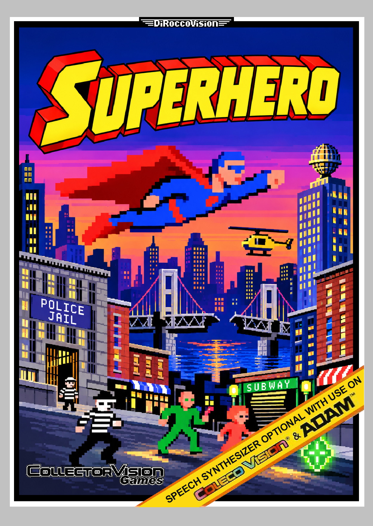 SUPERHERO Box Art
