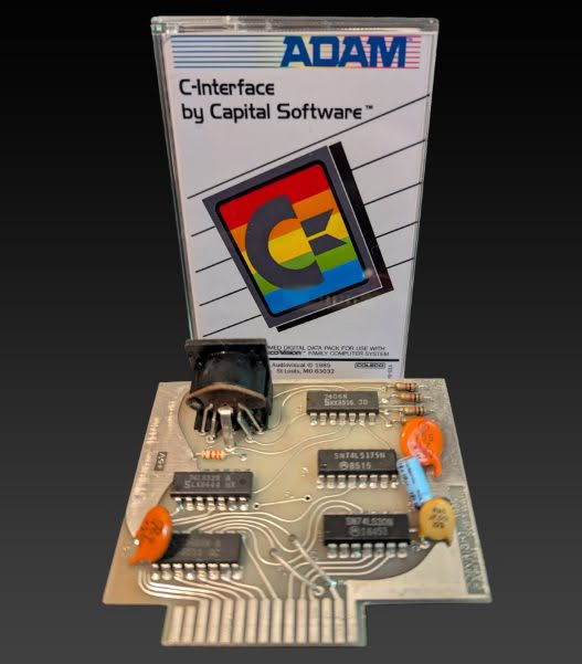Capital Software C-Interface — Coleco ADAM Printer Expansion (1985)
