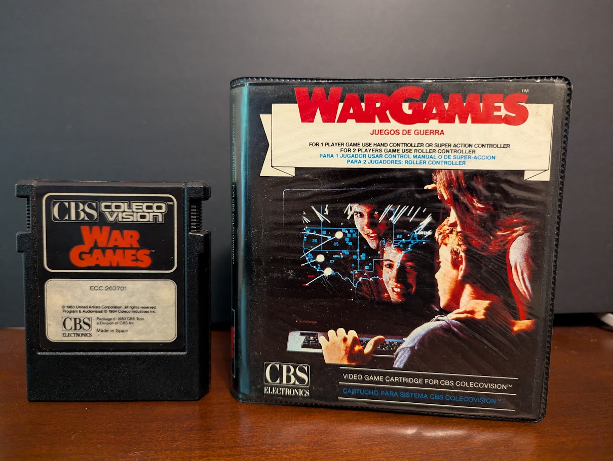 War Games (CBS Coleco-Spain) CBS5 - DiRoccoVision Store